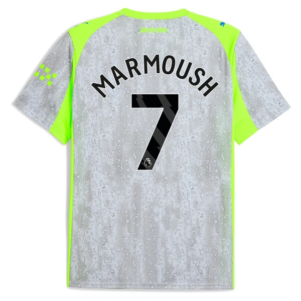 Maglia Manchester City Marmoush 7 Uomo 3rd 2025-26 Maglia Manchester City Marmoush 7 Uomo 3rd 2025-26