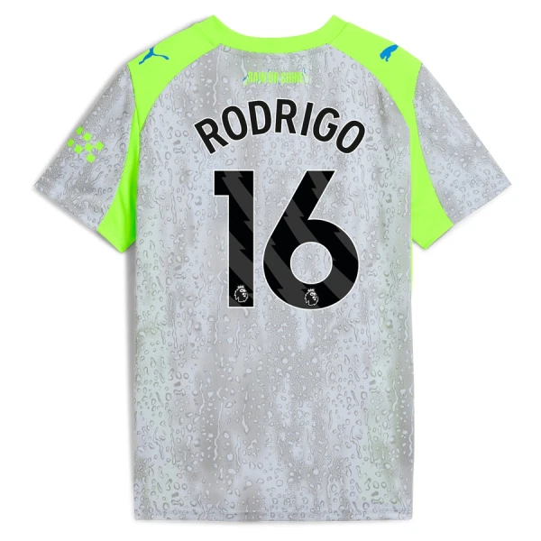 Maglia Manchester City Rodrigo 16 Uomo 3rd 2025-26 Maglia Manchester City Rodrigo 16 Uomo 3rd 2025-26