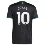 Maglia Manchester United Cunha 10 Uomo 3rd 2025-26