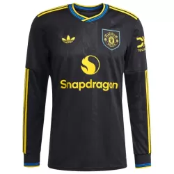 Maglia Manchester United Uomo 3rd 2025-26 Maniche Lunghe Maglia Manchester United Uomo 3rd 2025-26 Maniche Lunghe