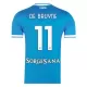 Maglia Napoli De Bruyne 11 Uomo Primo 2025-26 Maglia Napoli De Bruyne 11 Uomo Primo 2025-26