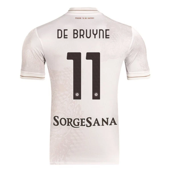 Maglia Napoli De Bruyne 11 Uomo Secondo 2025-26 Maglia Napoli De Bruyne 11 Uomo Secondo 2025-26