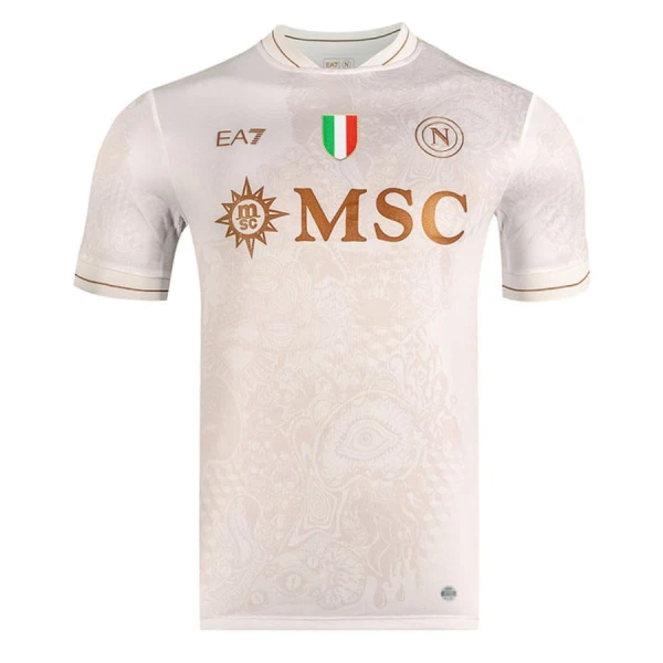 Maglia Napoli Lukaku 9 Uomo Secondo 2025-26