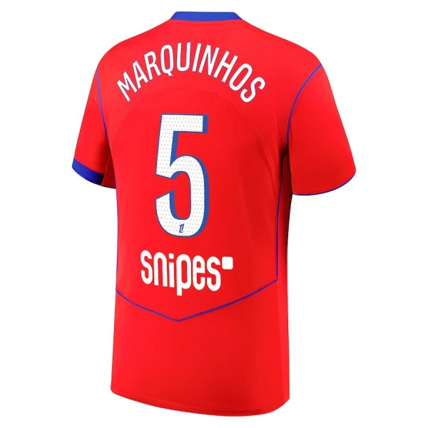 Maglia Paris Saint-Germain Marquinhos 5 Uomo 3rd 2025-26 Maglia Paris Saint-Germain Marquinhos 5 Uomo 3rd 2025-26
