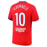Maglia Paris Saint-Germain O. Dembele 10 Uomo 3rd 2025-26