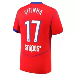 Maglia Paris Saint-Germain Vitinha 17 Uomo 3rd 2025-26 Maglia Paris Saint-Germain Vitinha 17 Uomo 3rd 2025-26