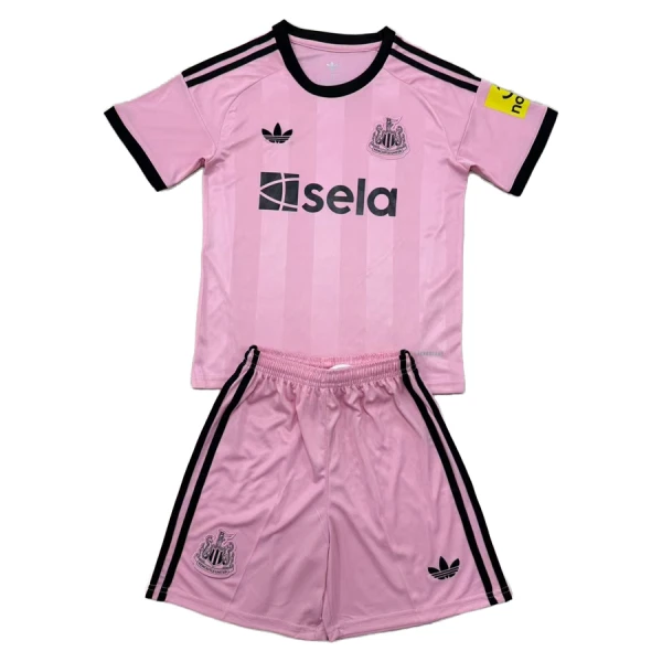 Completo calcio Portiere Newcastle United Bambino 2025-26 Rosa Completo calcio Portiere Newcastle United Bambino 2025-26 Rosa