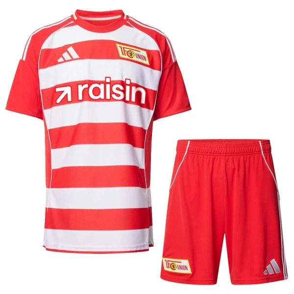 Completo calcio Union Berlin Bambino Primo 2025-26 Completo calcio Union Berlin Bambino Primo 2025-26