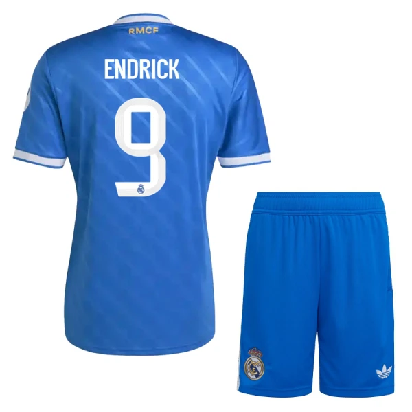 Completo calcio Real Madrid Endrick 9 Bambino 3rd 2025-26 Completo calcio Real Madrid Endrick 9 Bambino 3rd 2025-26