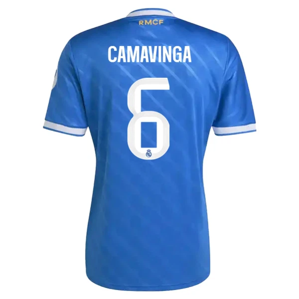 Maglia Real Madrid Camavinga 6 Uomo 3rd 2025-26 Maglia Real Madrid Camavinga 6 Uomo 3rd 2025-26