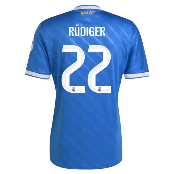Maglia Real Madrid Rudiger 22 Uomo 3rd 2025-26 Maglia Real Madrid Rudiger 22 Uomo 3rd 2025-26