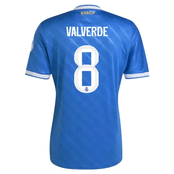 Maglia Real Madrid Valverde 8 Uomo 3rd 2025-26 Maglia Real Madrid Valverde 8 Uomo 3rd 2025-26