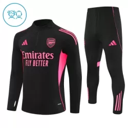 Arsenal Felpe da Allenamento Bambino 1/4-Zip 2025-26 Nera Arsenal Felpe da Allenamento Bambino 1/4-Zip 2025-26 Nera