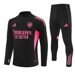 Arsenal Felpe da Allenamento Uomo 1/4-Zip 2025-26 Nera Arsenal Felpe da Allenamento Uomo 1/4-Zip 2025-26 Nera