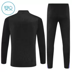 Barcellona Felpe da Allenamento Bambino 1/4-Zip 2025-26 Nera