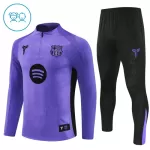 Barcellona Felpe da Allenamento Bambino 1/4-Zip 2025-26 Viola