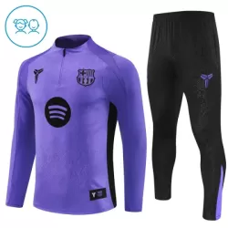 Barcellona Felpe da Allenamento Bambino 1/4-Zip 2025-26 Viola Barcellona Felpe da Allenamento Bambino 1/4-Zip 2025-26 Viola