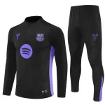 Barcellona Felpe da Allenamento Uomo 1/4-Zip 2025-26 Nera