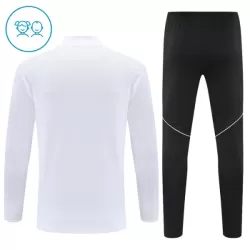 Juventus Felpe da Allenamento Bambino 1/4-Zip 2025-26 Bianca