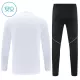 Juventus Felpe da Allenamento Bambino 1/4-Zip 2025-26 Bianca