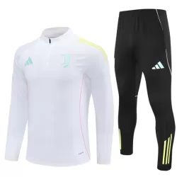 Juventus Felpe da Allenamento Uomo 1/4-Zip 2025-26 Bianca Juventus Felpe da Allenamento Uomo 1/4-Zip 2025-26 Bianca