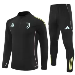 Juventus Felpe da Allenamento Uomo 1/4-Zip 2025-26 Nera