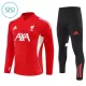 Liverpool Felpe da Allenamento Bambino 1/4-Zip 2025-26 Rossa Liverpool Felpe da Allenamento Bambino 1/4-Zip 2025-26 Rossa