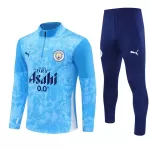 Manchester City Felpe da Allenamento Uomo 1/4-Zip 2025-26 Blu