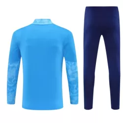 Manchester City Felpe da Allenamento Uomo 1/4-Zip 2025-26 Blu