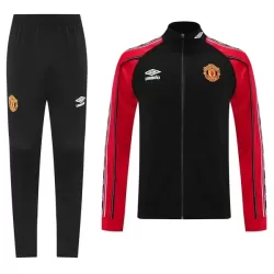 Manchester United Tute da giacca da allenamento Uomo 2025-26 Nera Manchester United Tute da giacca da allenamento Uomo 2025-26 Nera
