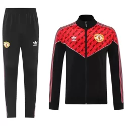 Manchester United Tute da giacca da allenamento Uomo 2025-26 Rossa Manchester United Tute da giacca da allenamento Uomo 2025-26 Rossa