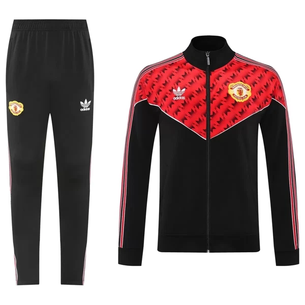 Manchester United Tute da giacca da allenamento Uomo 2025-26 Rossa Manchester United Tute da giacca da allenamento Uomo 2025-26 Rossa