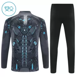 Napoli Felpe da Allenamento Bambino 1/4-Zip 2025-26 Nera