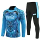Napoli Felpe da Allenamento Uomo 1/4-Zip 2025-26 Blu