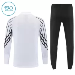 Paris Saint-Germain Felpe da Allenamento Bambino 1/4-Zip 2025-26 Bianca