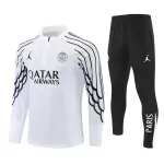Paris Saint-Germain Felpe da Allenamento Uomo 1/4-Zip 2025-26 Bianca