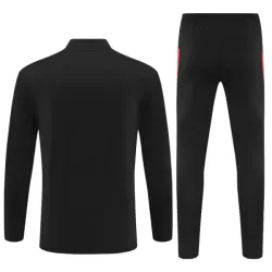 Portogallo Felpe da Allenamento Uomo 1/4-Zip 2025-26 Nera