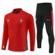 Portogallo Felpe da Allenamento Uomo 1/4-Zip 2025-26 Rossa Portogallo Felpe da Allenamento Uomo 1/4-Zip 2025-26 Rossa