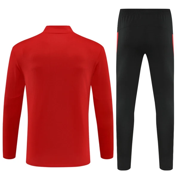 Portogallo Felpe da Allenamento Uomo 1/4-Zip 2025-26 Rossa