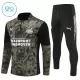 PSV Eindhoven Felpe da Allenamento Bambino 1/4-Zip 2025-26 Nera