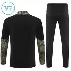 PSV Eindhoven Felpe da Allenamento Bambino 1/4-Zip 2025-26 Nera