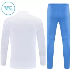 Real Madrid Felpe da Allenamento Bambino 1/4-Zip 2025-26 Bianca