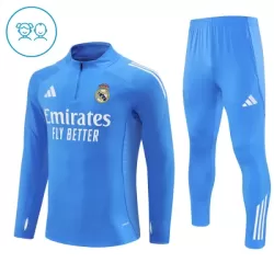 Real Madrid Felpe da Allenamento Bambino 1/4-Zip 2025-26 Blu Real Madrid Felpe da Allenamento Bambino 1/4-Zip 2025-26 Blu