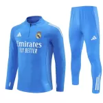 Real Madrid Felpe da Allenamento Uomo 1/4-Zip 2025-26 Blu