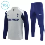 Tottenham Hotspur Felpe da Allenamento Bambino 1/4-Zip 2025-26 Grigio
