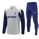 Tottenham Hotspur Felpe da Allenamento Uomo 1/4-Zip 2025-26 Grigio Tottenham Hotspur Felpe da Allenamento Uomo 1/4-Zip 2025-26 Grigio