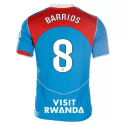 Maglia Atlético Madrid Barrios 8 Uomo 3rd 2025-26