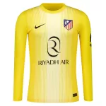 Maglia Portiere Atlético Madrid Uomo 2025-26 Gialla Maniche Lunghe