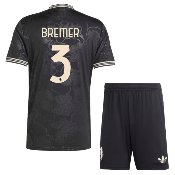 Completo calcio Juventus Bremer 3 Bambino 3rd 2025-26