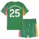 Completo calcio Portiere Manchester City Gianluigi Donnarumma 25 Bambino 2025-26 Verde